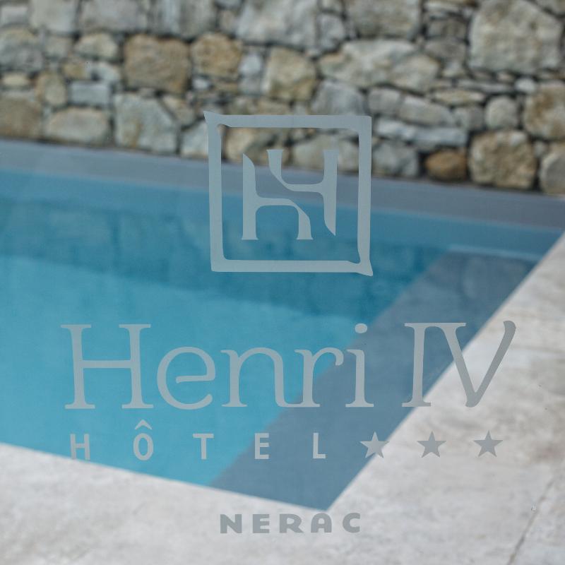 Hotel Henri IV Nérac Esterno foto